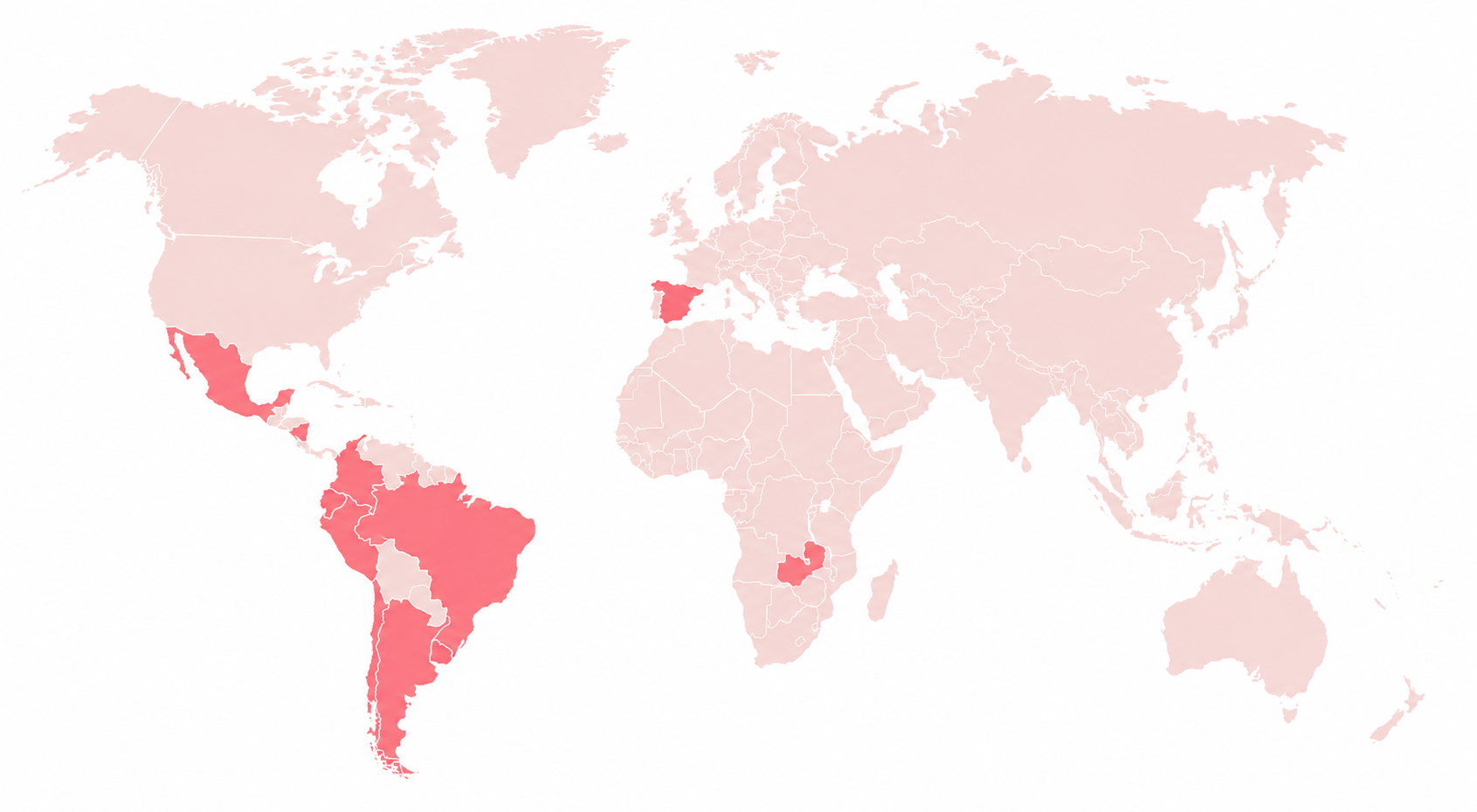 Presencia internacional de BLAST